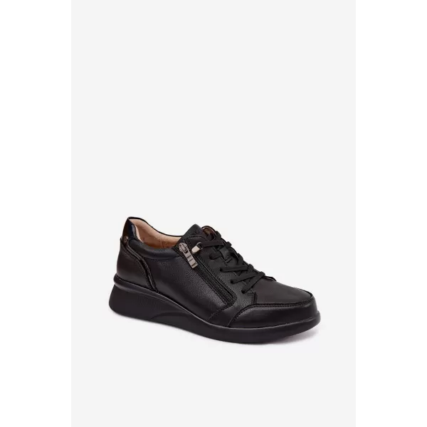  Dámske poltopánky VINCEZA 79644 BLACK 
