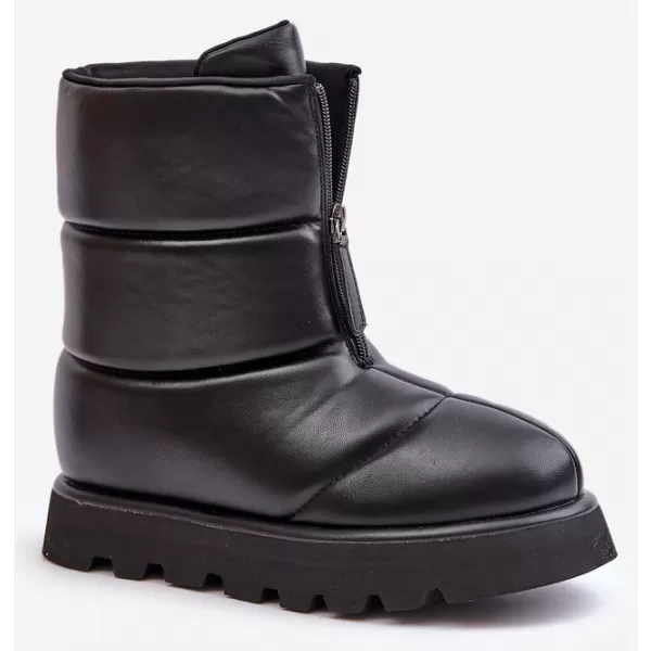  Dámske snehule BOTO C-314 BLACK 