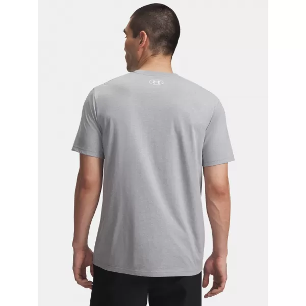  Pánske tričko UNDER ARMOUR UA SPORTSTYLE LOGO UPDATE SS 1382911-037 ŠEDÁ 