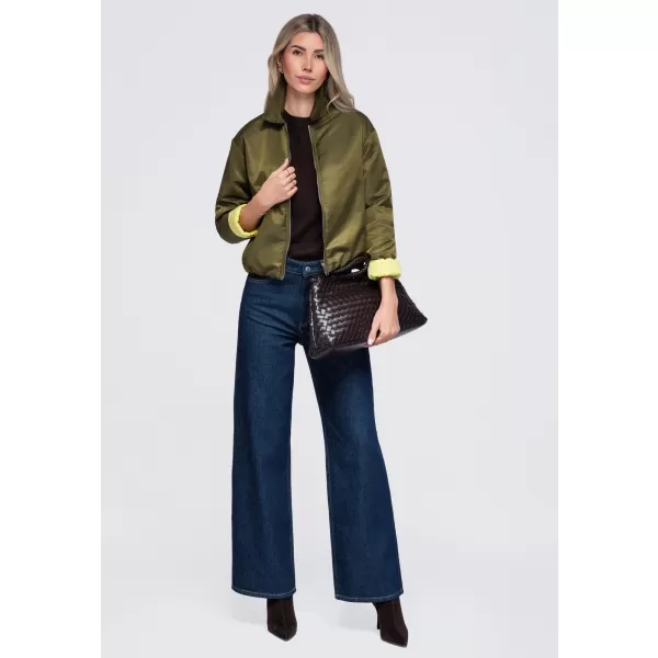  Dámska bunda OMBRE OW-JT-E0003 KHAKI 