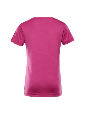 Detské tričko ALPINE PRO BASIKO FUCHSIA RED