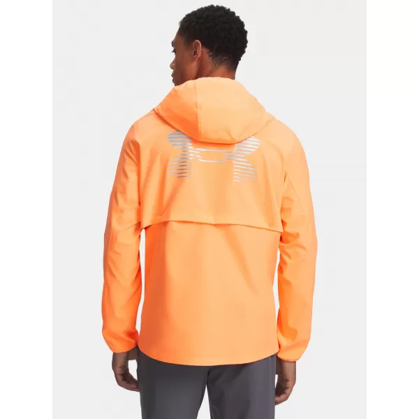  Pánska bunda UNDER ARMOUR UA VELOCITI PRO STORM JACKET 6005897-824 ORANŽOVÁ 