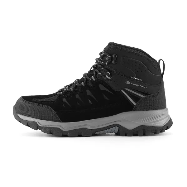  Outdoorové členkové topánky ALPINE PRO MORETE BLACK 