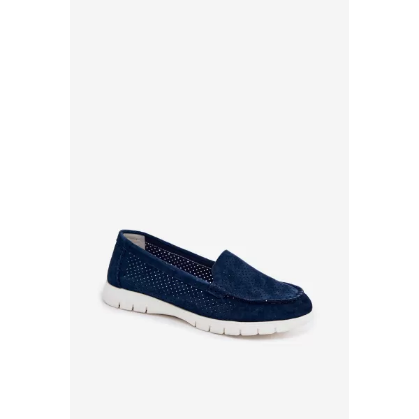  Dámske mokasíny VINCEZA 95360 BLUE 