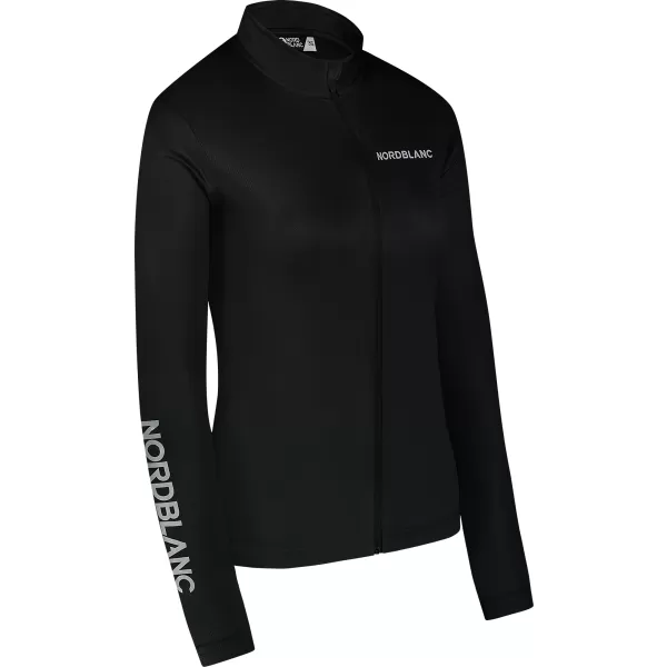 Dámsky cyklo dres NORDBLANC VELOFLOW NBSLF8105 ČIERNA 