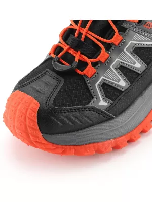 Detské outdoorové topánky ALPINE PRO GERNO BLACK