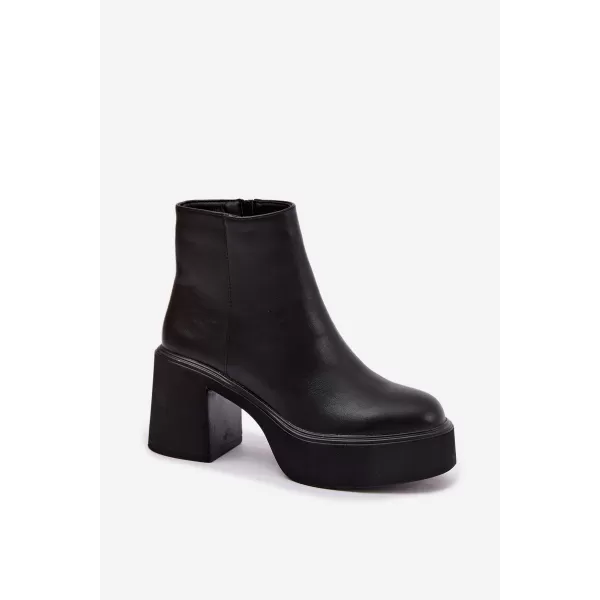  Dámske členkové topánky BOTO 5303 BLACK 
