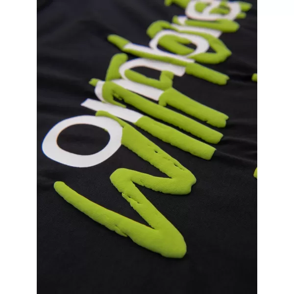  Pánske tričko OMBRE OM-TSPT-0284 BLACK 