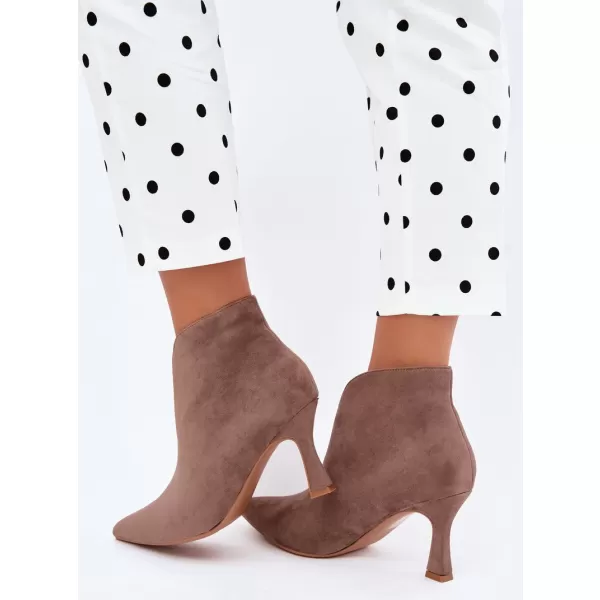  Dámske členkové topánky BOTO 6470 BROWN 