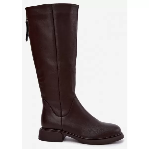  Dámske čižmy S.BARSKI JC62-1036 BROWN 