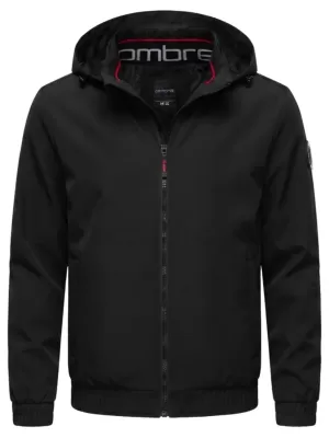 Pánska bunda OMBRE C585 BLACK
