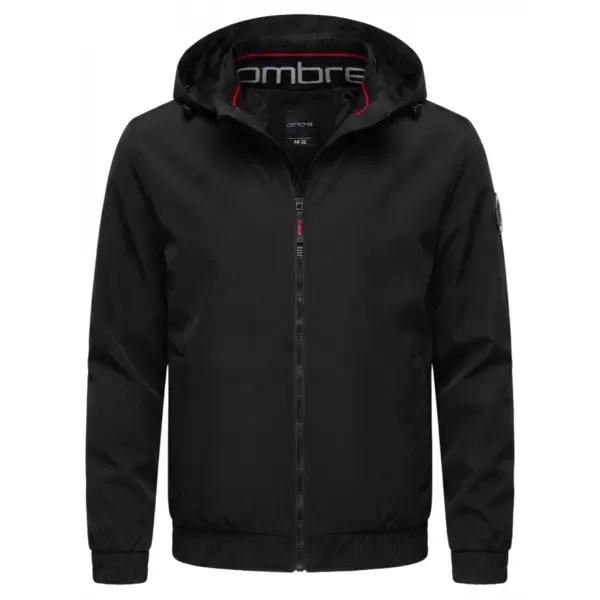  Pánska bunda OMBRE C585 BLACK 