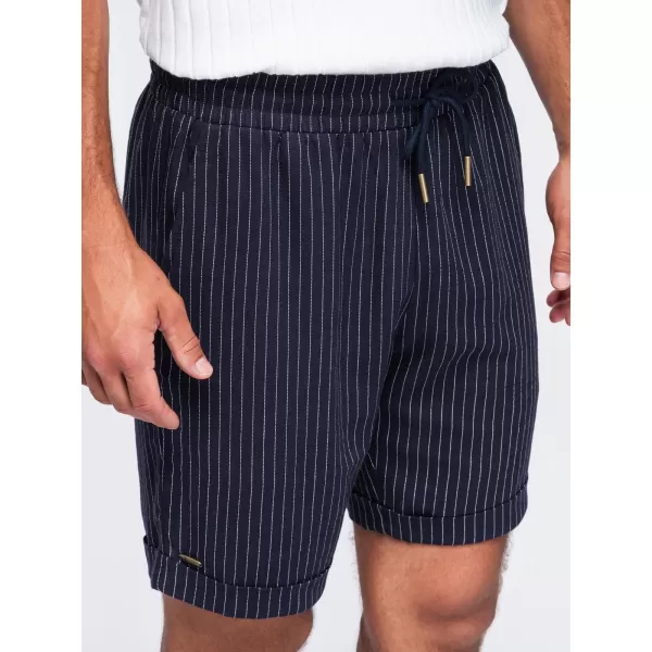  Pánske kraťasy OMBRE OM-SRCS-0208 NAVY BLUE 