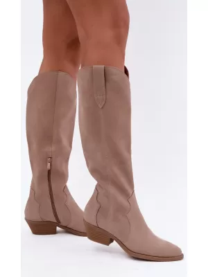 Dámske čižmy BOTO NS608P TOFFEE
