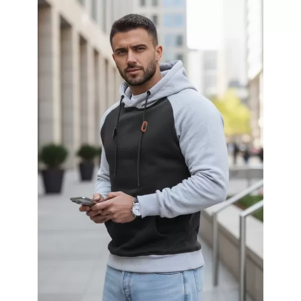  Pánska mikina DSTREET BX5935 ČIERNA 