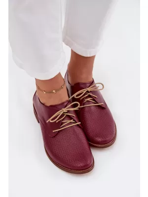 Dámske poltopánky ZAZOO 4238/CHIARETTO/M RED