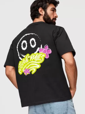 Pánske tričko OMBRE OM-TSPT-0288 BLACK