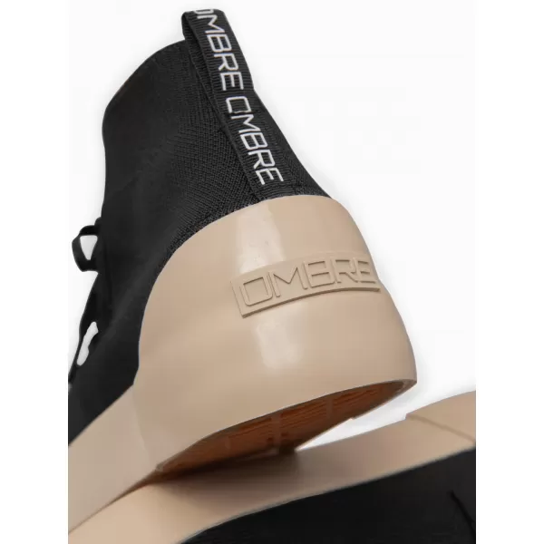  Pánske topánky OMBRE OM-FOKS-0201 BLACK 