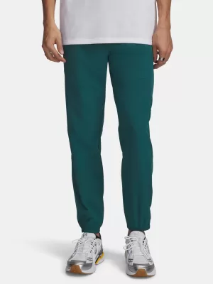Pánske tepláky UNDER ARMOUR VIBE WOVEN JOGGER 1386557-338 ZELENÁ