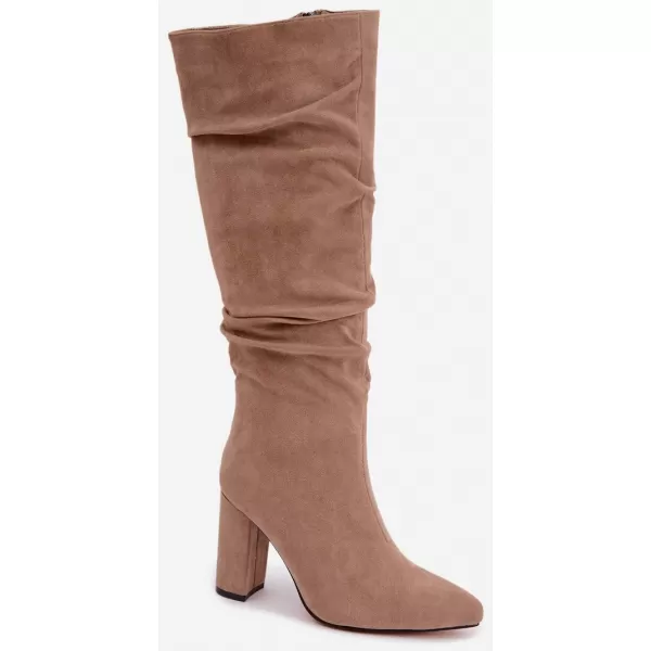 Dámske čižmy BOTO 52230 BROWN 