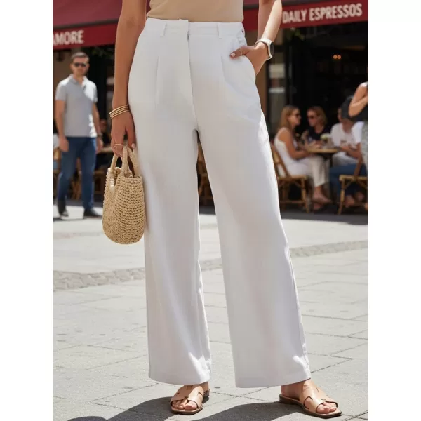  Dámske nohavice DSTREET UY3075 BIELA 