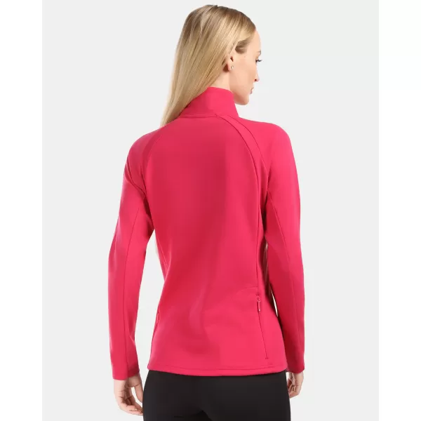  Dámska fleece mikina KILPI MONTALE-W 1L0204KI RUŽOVÁ 