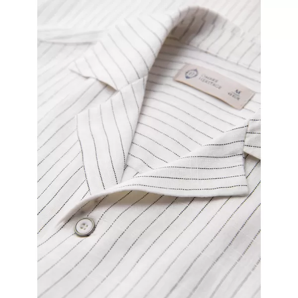  Pánska košeľa OMBRE OM-SHSS-0222 OFF-WHITE 