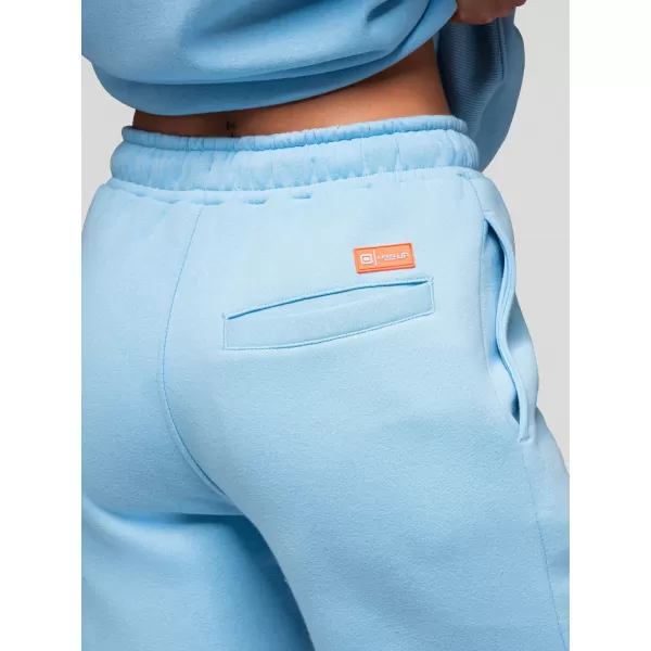  Pánsky set kraťas OMBRE Z129 LIGHT BLUE/LIGHT PURPLE 