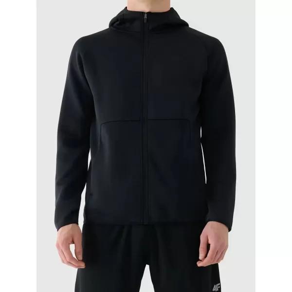  Pánska funkčná mikina 4F WMM00TFSWM654 DEEP BLACK 