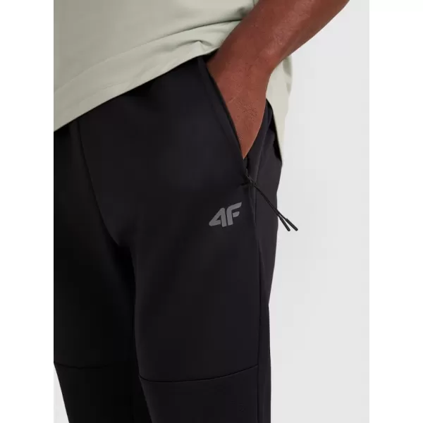  Pánske nohavice 4F WMM00TFTRM1068 DEEP BLACK 