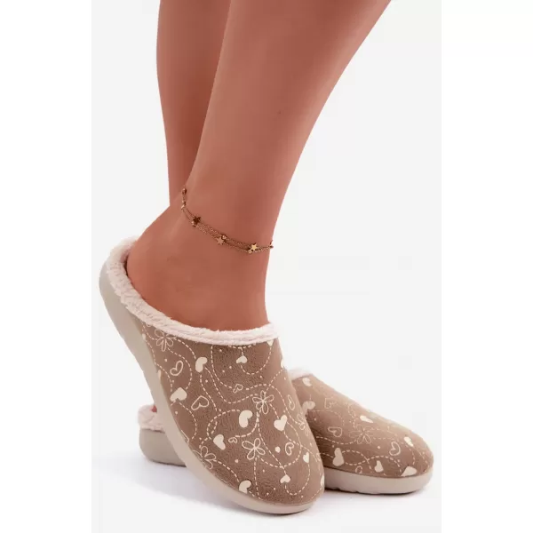  Dámske šľapky INBLU ET000041 BEIGE 