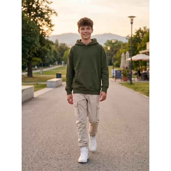  Detská mikina MALFINI CHILL 423 MILITARY 