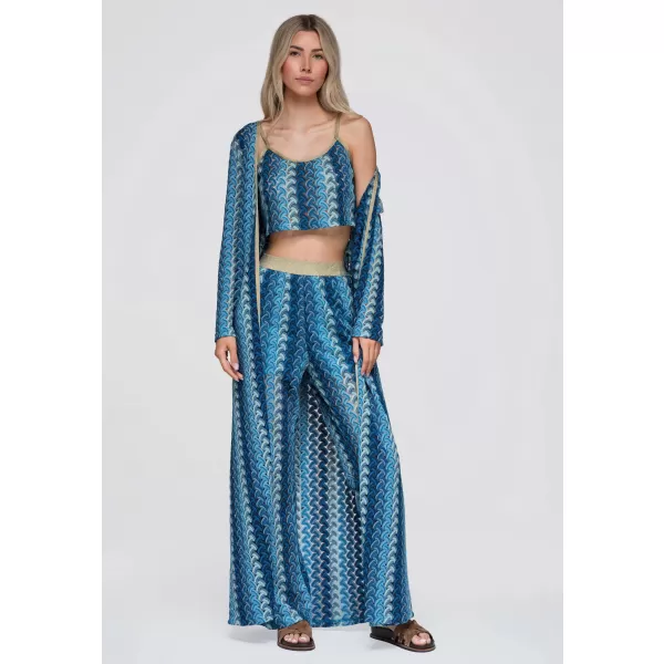  Dámsky kardigan OMBRE OW-UW-E0001 BLUE 