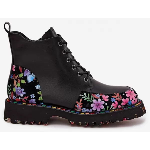  Dámske členkové topánky ARTIKER 57C0180 BLACK 