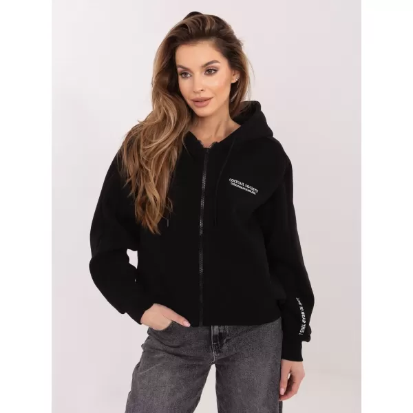  Dámska mikina SUBLEVEL D10600BI02863A3 BLACK 