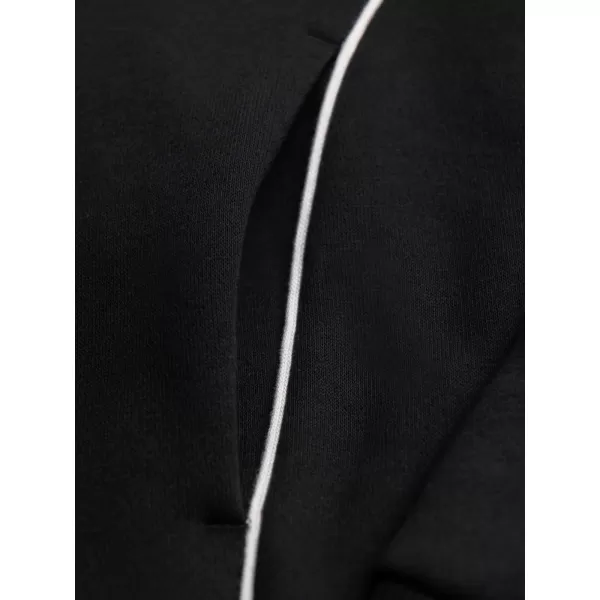  Pánska mikina OMBRE B1721 BLACK 