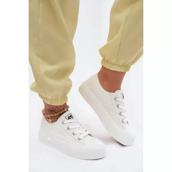  Dámske tenisky LEE 50261003.1FG WHITE 