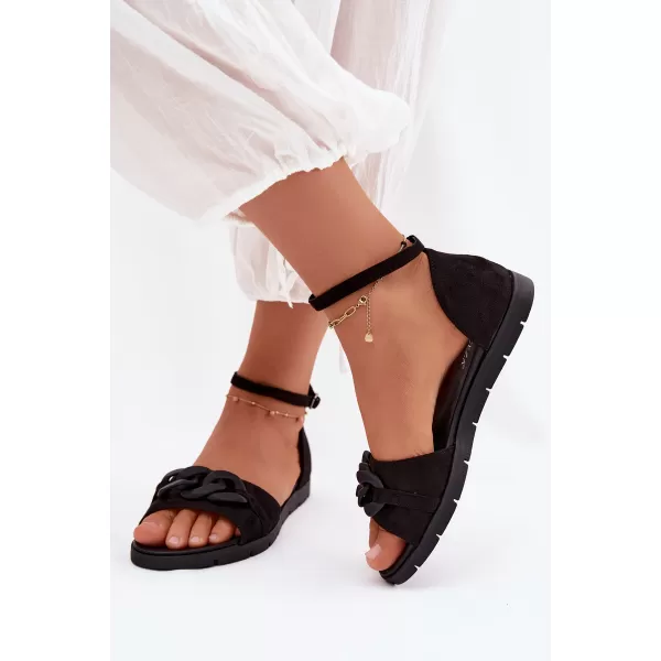  Dámske sandále VINCEZA 17320 BLACK 