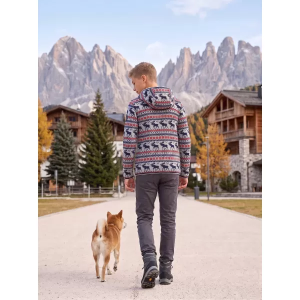  Detský hrejivý sveter ALPINE PRO NORESO HIGH RISE VARIANT PB 
