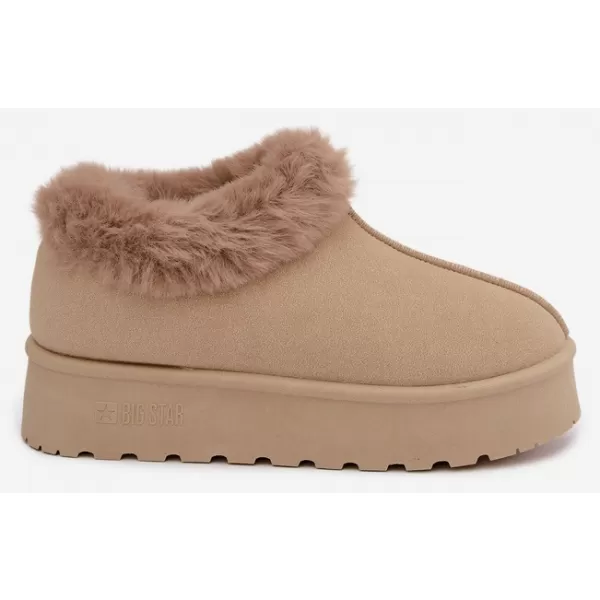  Dámske snehule BIG STAR SHOES UU274204 BEIGE 