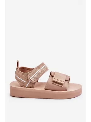 Dámske sandále BIG STAR SHOES LL274787 BEIGE