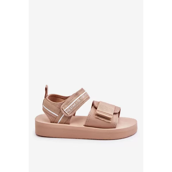  Dámske sandále BIG STAR SHOES LL274787 BEIGE 