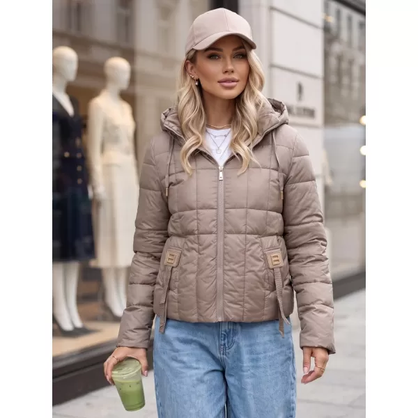  Dámska bunda DSTREET TY5858 BÉŽOVÁ 