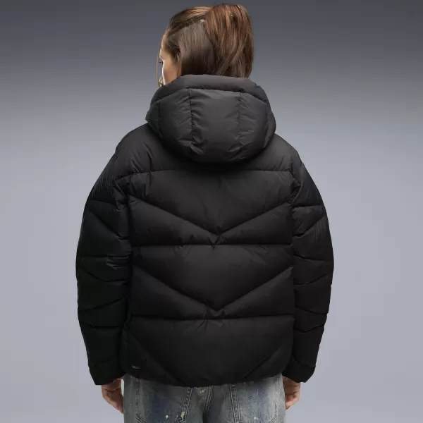  Dámsky bunda PUMA HOODED DOWN PUFFER JACKET W 69458001 PUMA BLACK 