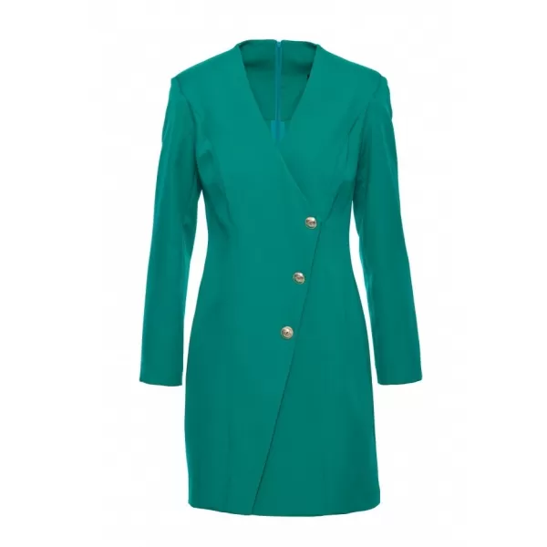  Dámske šaty MOE M793 TURQUOISE 