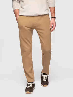 Pánske tepláky OMBRE OM-PABS-0304 BROWN
