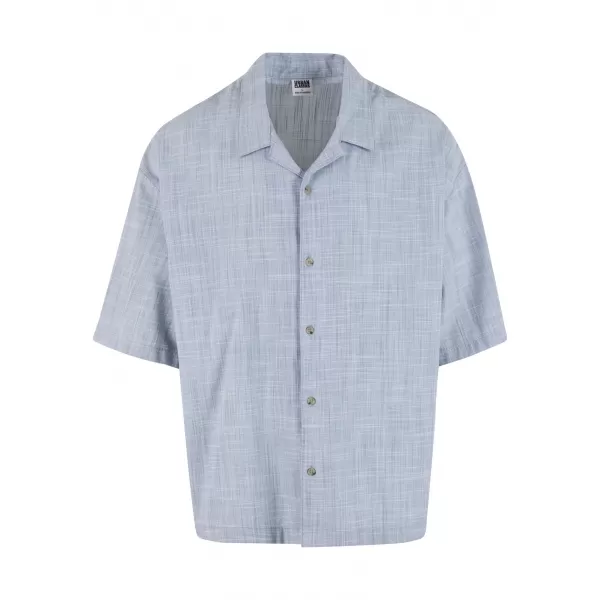  Pánska košeľa URBAN CLASSICS TB7562 LIGHTBLUE/WHITE 