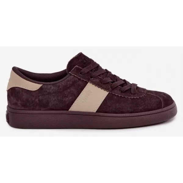  Dámske tenisky BIG STAR SHOES UU274438 BROWN/BEIGE SHADOWS 