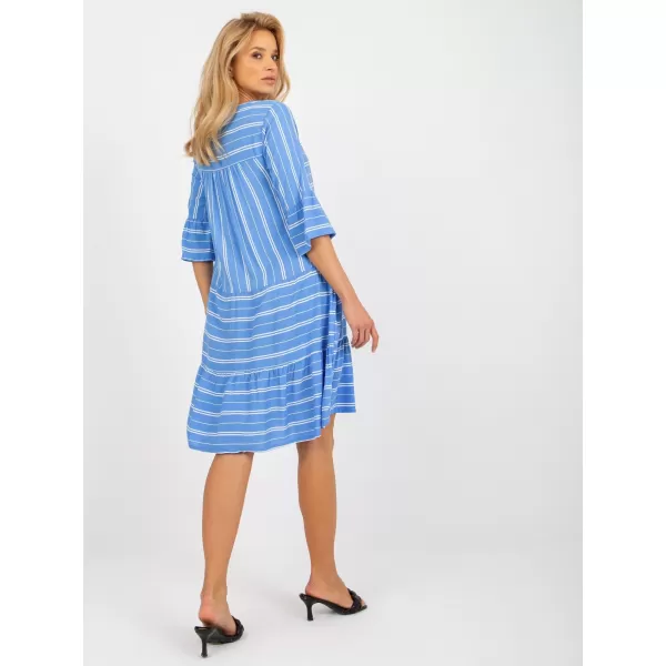  Dámske šaty SUBLEVEL D73771M30214F BLUE 