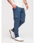 Pánske nohavice OMBRE P1517 DARK BLUE